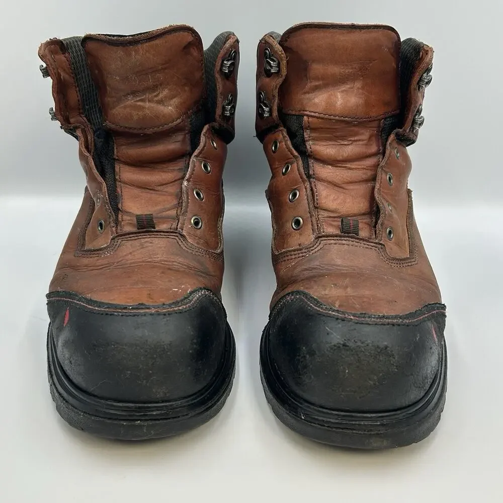 Red Wing Boots Men's Size 10 E2 Steel Toe Work ASTM F2413-11 2403 Missing Laces
